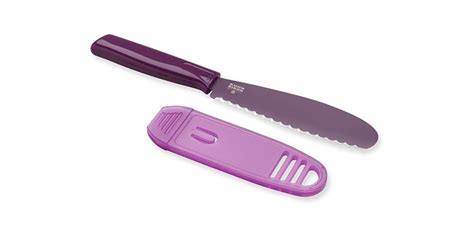 Kuhn Rikon Sandwich Knife, Purple