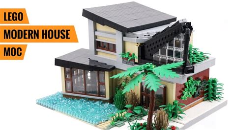 LEGO Tropical Modern Mansion MOC | Full Walk-Through & Tour - YouTube