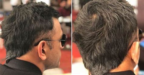 Dhonis New Retro Mohawk Cut Proves His Fashion Game Is As Strong As His ...