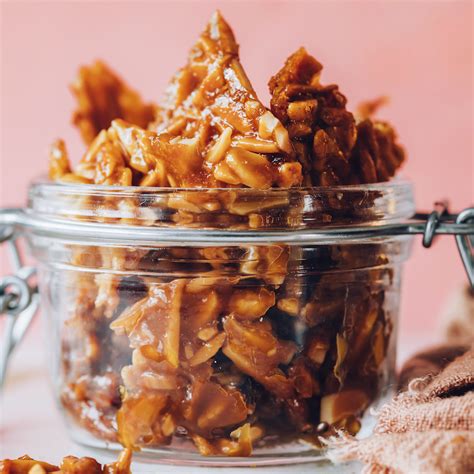 Easy Almond Brittle (4 Ingredients!) - Minimalist Baker Recipes