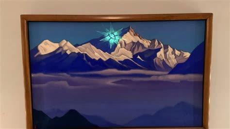 A private collection of Nicholas Roerich's paintings lends a glimpse into his life ...