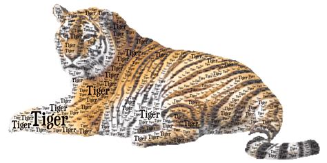 Tiger – WordArt.com