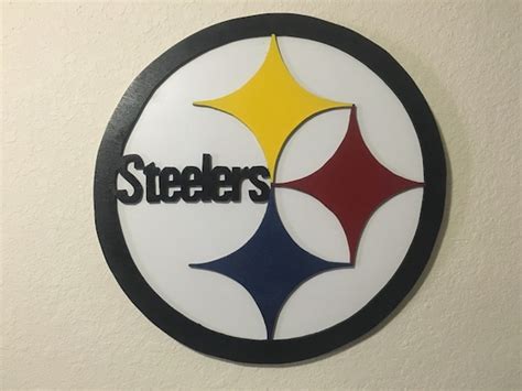 Pittsburgh Steelers Art Wall Decor Wood Art Wall Decor