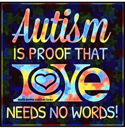 Proof that love needs no words … | Autism awareness quotes, Autism awareness, Autism