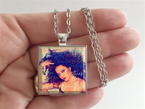 Diana Ross - Thank You - Album Cover Art Pendant Necklace – Hollee