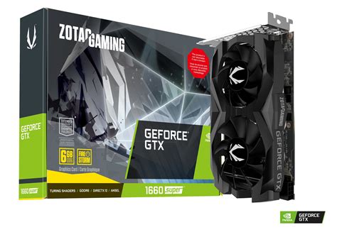 ZOTAC GAMING GeForce GTX 1660 SUPER Twin Fan | ZOTAC