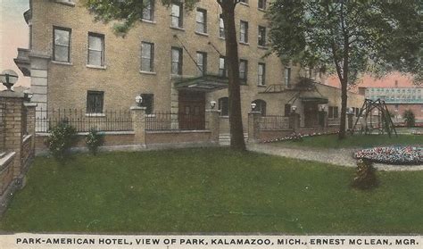 SW Kalamazoo MI 1914 RARE View of ERNEST MC LEANS PARK-AME… | Flickr