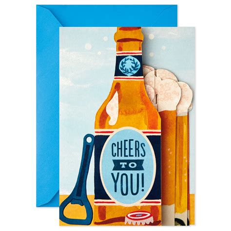 Paper Wonder Displayable Pop Up Birthday Card (Beer) – Hallmark Canada