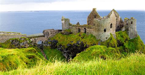 Dunluce Castle Ruins Jigsaw Puzzle