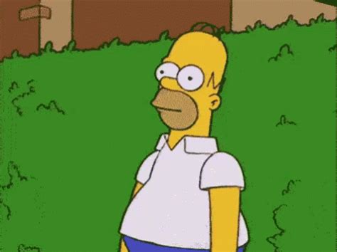 Homer Simpson Disappear GIF - HomerSimpson Disappear Hedge - Discover ...