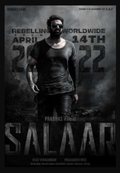 Salaar Movie Prabhas: Release Date, Cast, Poster, Heroine - Confirmed! Another blockbuster from ...