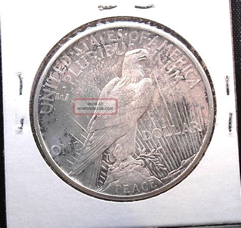 1921 Peace Dollar Silver