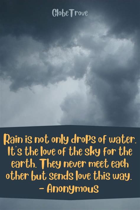 128 Amazing Rain Quotes And Captions - GlobeTrove