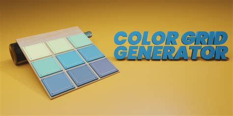 Color Grid Generator - Blender