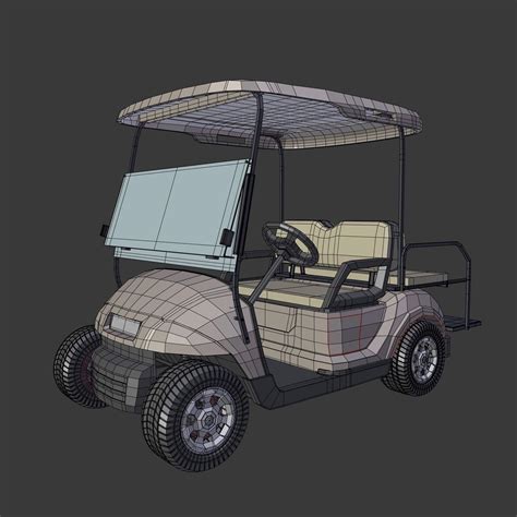 Golf Cart 3D model | CGTrader