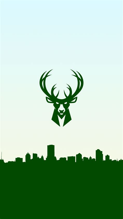 Milwaukee Bucks Basketball Phone Background | Milwaukee bucks ...