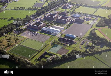 aerial view of the Army Foundation College, Harrogate, North Yorkshire, UK Stock Photo - Alamy