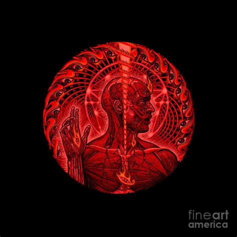 Red Logo Tool Band Digital Art by Africo Yudhistira - Fine Art America