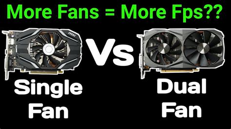 Single fan vs Dual fan Graphics Card/GPU [HINDI] 🔥What's the difference ...