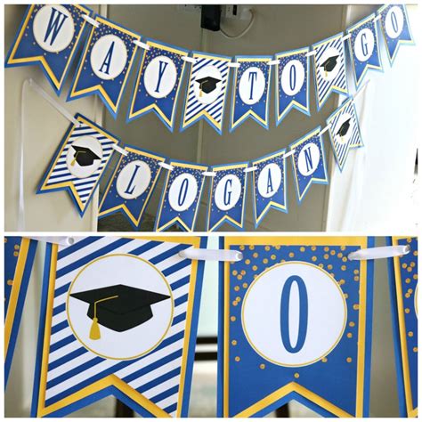 Graduation Banner Way to Go Banner Graduation Party - Etsy