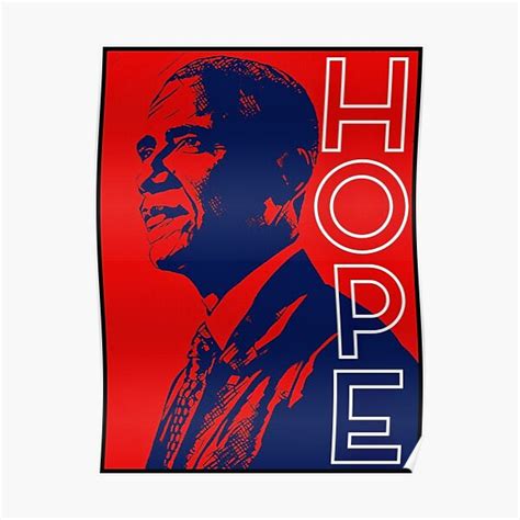 "President Obama HOPE" Poster by HillaryPretty | Redbubble