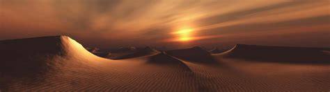 Desert Sand Dunes Dual Monitor Wallpaper - Pixelz.cc