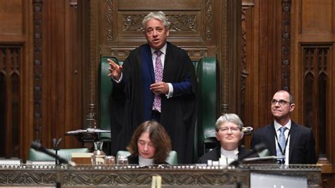 John Bercow steps down as Commons Speaker - BBC News