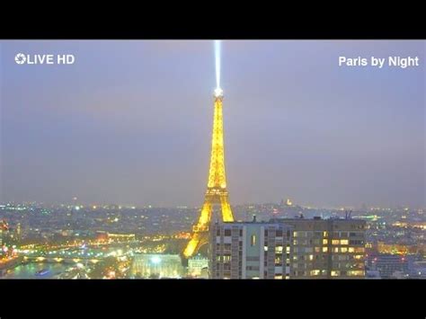 🔴 LIVE EIFFEL TOWER by night ! - YouTube