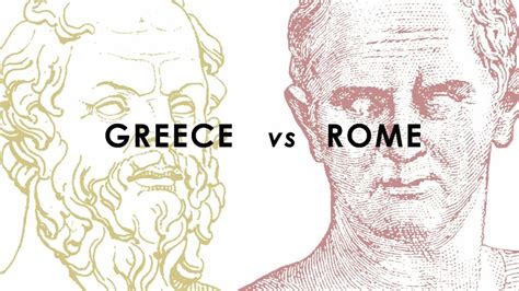 Greece vs. Rome – Roman Roads Press