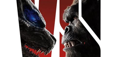 Godzilla & Kong Stare Each Other Down in New GvK Poster