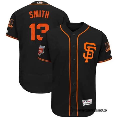 Will Smith San Francisco Giants Youth Authentic Flex Base 2018 Spring Training Majestic Jersey ...