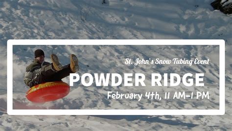 Snow Tubing at Powder Ridge | St. John's Lutheran Church