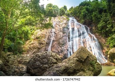 Ko Samui Waterfall Photos, Images and Pictures