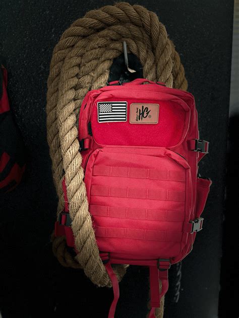 Red Tactical Backpack — HEROIC GEAR