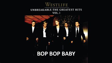 WESTLIFE - BOP BOP BABY LYRICS - YouTube