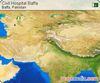 Civil Hospital Baffa | Baffa Google Satellite Map