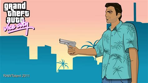 Tommy Vercetti Vice City Style Artwork by RAWTalent93 on DeviantArt