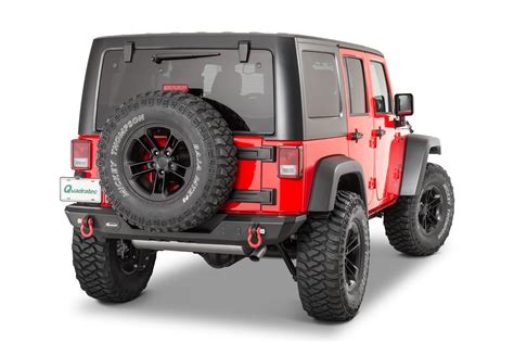 Quadratec Mid Width Rear Bumper for 07-18 Jeep Wrangler JK | Quadratec