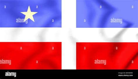 3D Flag of Lares, Puerto Rico. 3D Illustration Stock Photo - Alamy