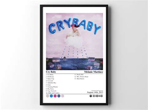 Melanie Martinez Cry Baby Album Cover Poster sold by LADELRIO ...