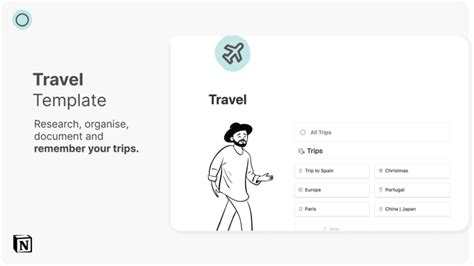 Notion Travel Templates