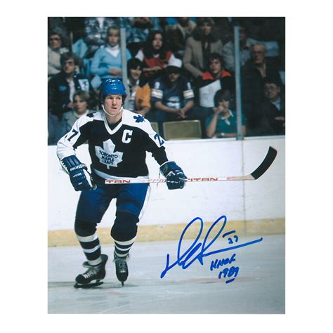 DARRYL SITTLER Signed Toronto Maple Leafs 8 X 10 Photo - 70095 - NHL ...