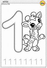 Numbers 1 10 Coloring Pages sketch template