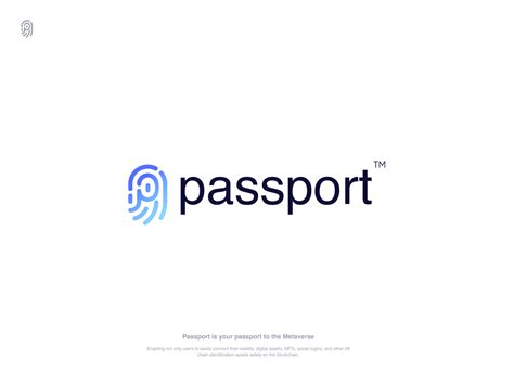 Passport Logo by Vlad GR on Dribbble