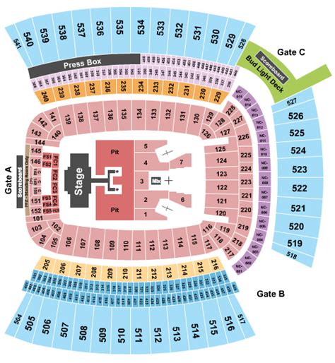 Acrisure Arena Seating Chart With Rows And Seat Numbers - Arena Seating ...