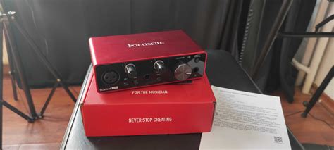 Focusrite Scarlett Solo 3rd Gen гр. София Лагера • OLX.bg