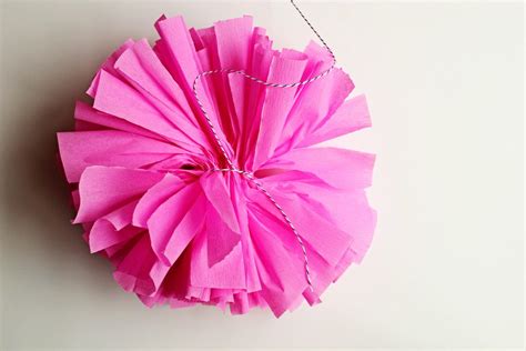 diy crepe paper pom 7 - The Sweetest Occasion — The Sweetest Occasion