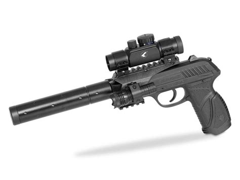 Gamo PT-85 Blowback Tactical - C02 Pistol with Tactical Accessories