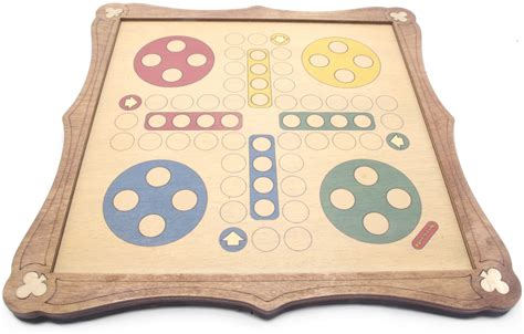 Ludo traditional wooden board game - Heritage Games - Traditional Games