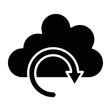 Cloud Backup Icon Style 7242030 Vector Art at Vecteezy